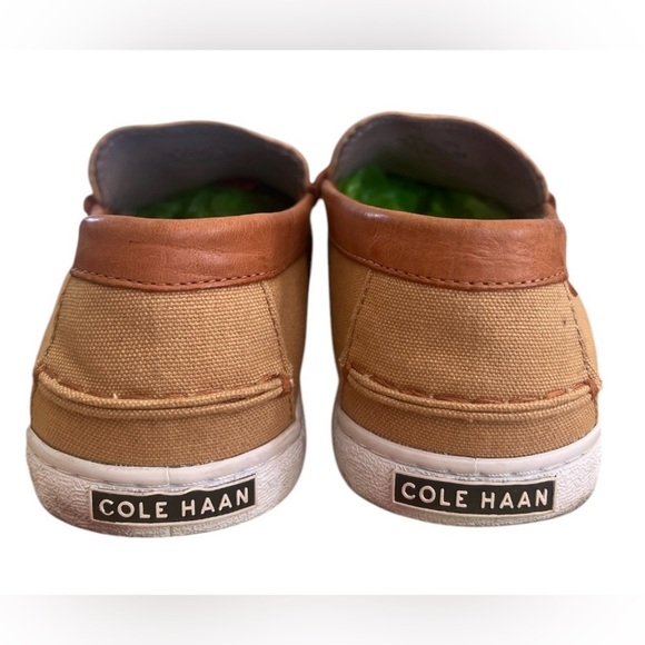 COLEHAAN Men's Tan Loafers - Picture 6 of 8